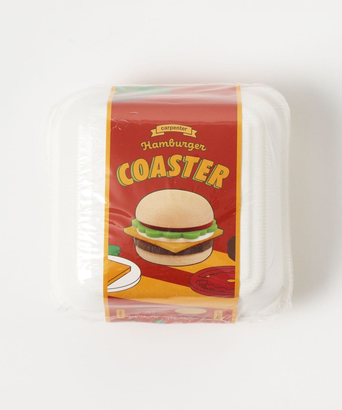 bPr BEAMS（bPrビームス）carpenter / ハンバーガー コースター（食器