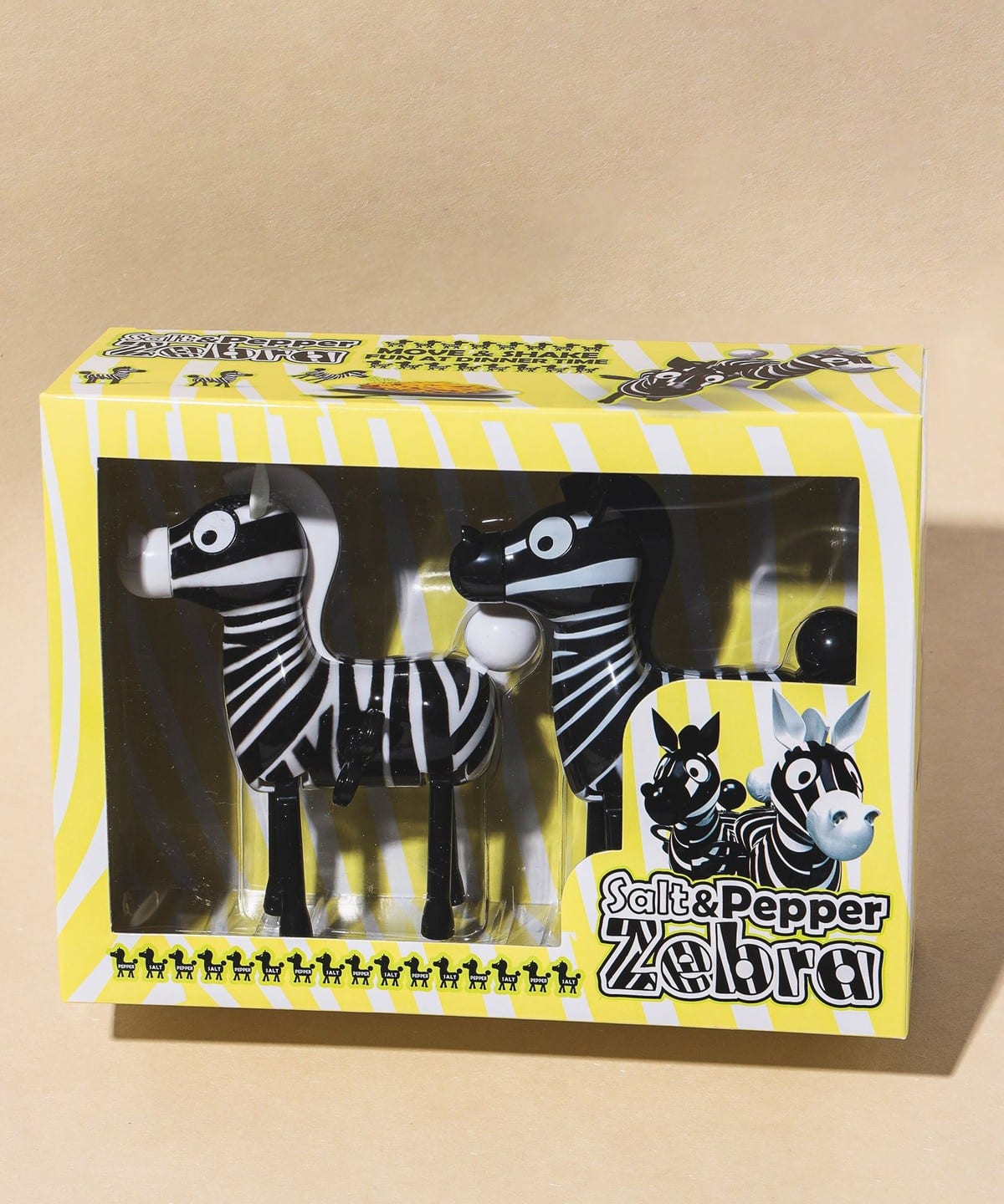 bPr BEAMS（bPrビームス）PUDDLEBY / Wind-Up Zebra salt and pepper