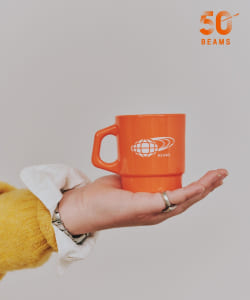 【+10%ポイントUP】【別注】Fire-King × BEAMS / ADVERTISING MUG