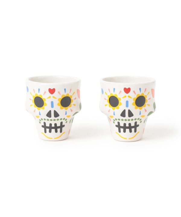 KIKKERLAND / Sugar Skull Shot Glasses