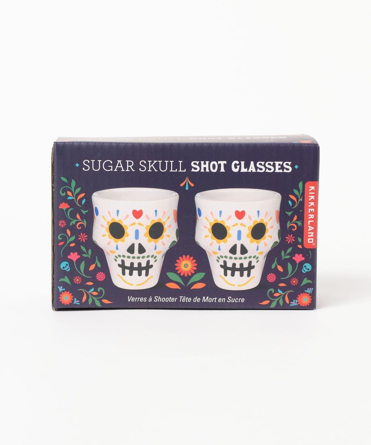bPr BEAMS（bPrビームス）KIKKERLAND / Sugar Skull Shot Glasses
