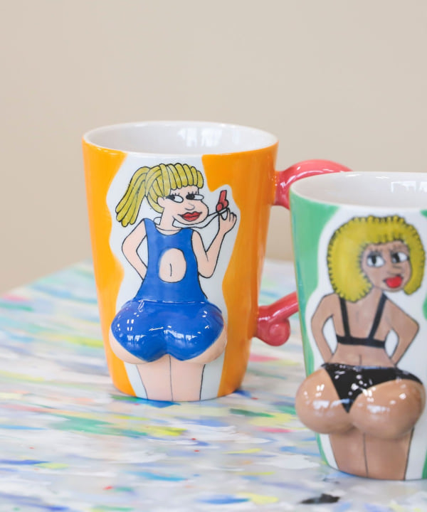 セクシー　マグカップ bPr BEAMS（bPrビームス）Meelarp / BIG BOOTYS マグカップ（食器