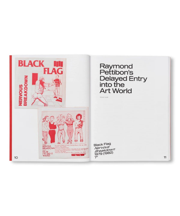 DAVID ZWIRNER BOOKS / NERVOUS BREAKDOWN : RAYMOND PETTIBON, ALBUM COVERS by Raymond Pettibon