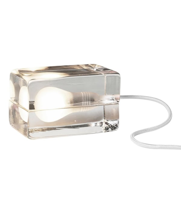 大幅値下げ。ビームス　bpr購入　ガラスブロック　ライト　コード全長役195㎝ 大幅値下げ。ビームス bpr購入 ガラスブロック ライト コード