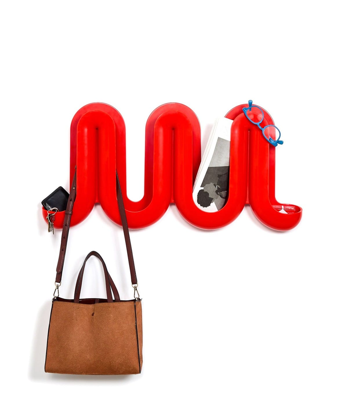 Heller / The Swell Wall Catchall ウォールシェルフ インテリア MEN RED ONE SIZE Heller / The Swell Wall Catchall ウォールシェルフ インテリア MEN RED ONE SIZE