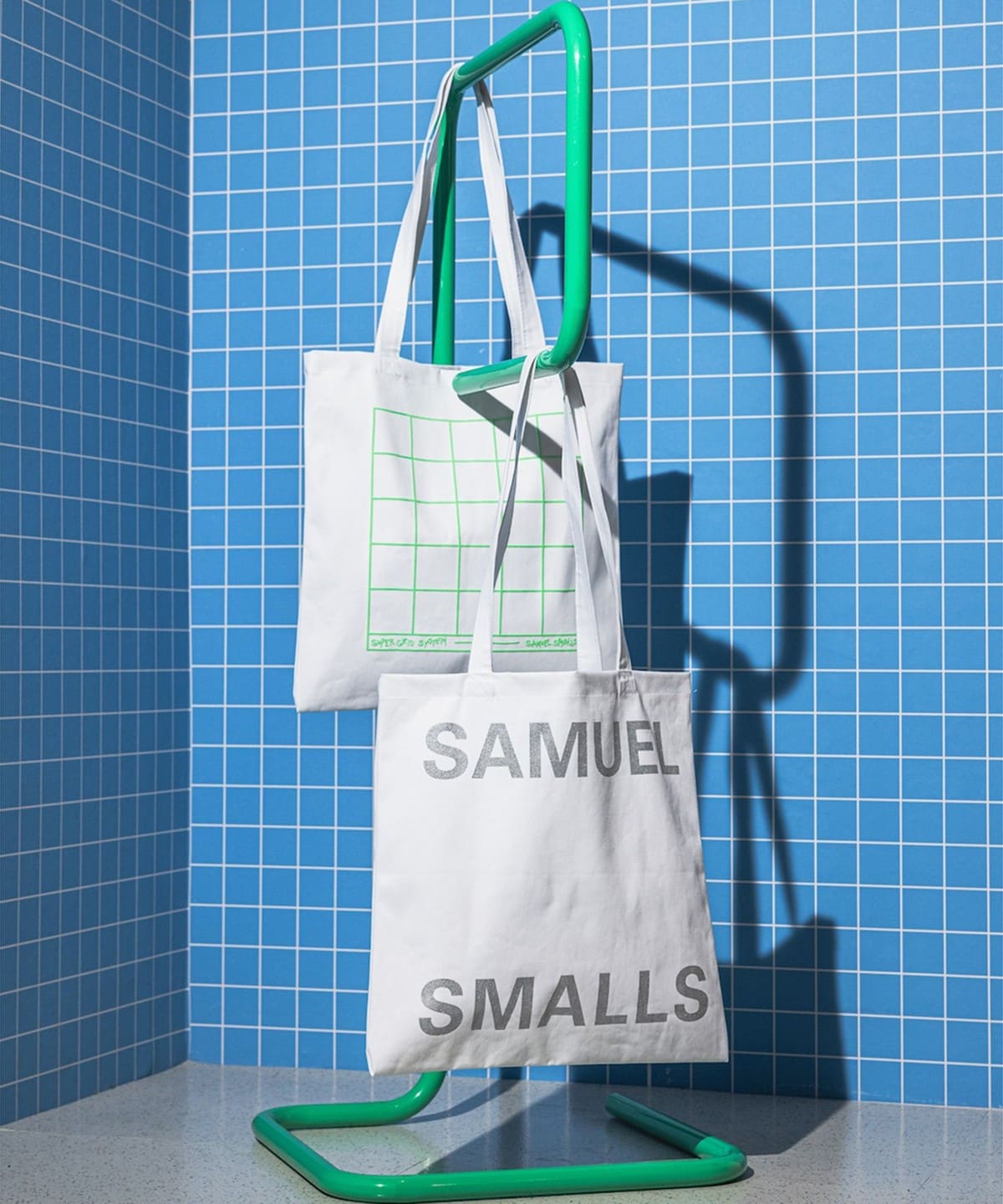 【別注】SAMUEL SMALLS / TOTE BAG バッグ MEN RULER ONE SIZE 【別注】SAMUEL SMALLS / TOTE BAG バッグ MEN RULER ONE SIZE