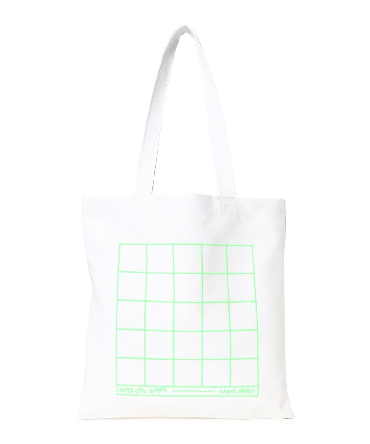 【タイムセール】【別注】SAMUEL SMALLS / TOTE BAG バッグ MEN GRID(グリーン) ONE SIZE 【タイムセール】【別注】SAMUEL SMALLS / TOTE BAG バッグ MEN GRID(グリーン) ONE SIZE