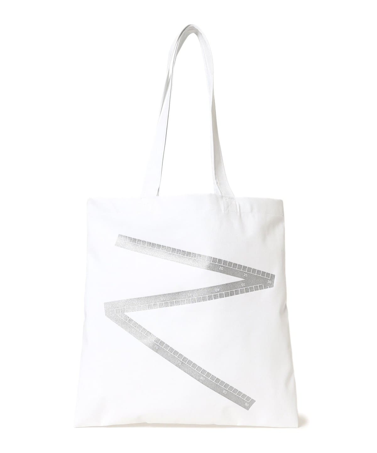 【タイムセール】【別注】SAMUEL SMALLS / TOTE BAG バッグ MEN RULER(シルバー) ONE SIZE 【タイムセール】【別注】SAMUEL SMALLS / TOTE BAG バッグ MEN RULER(シルバー) ONE SIZE