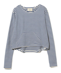 the khaki / No.19  Border long sleeve Tee（BEAMS Planets）