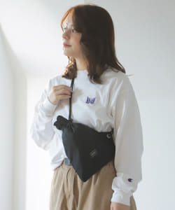 ▲PORTER / 別注 巾着 Shoulder Pouch S