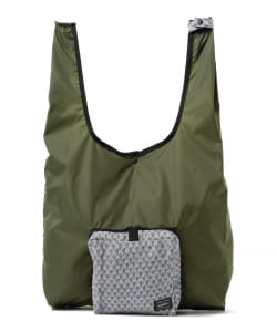 ▲久留米絣 × PORTER / 別注 久留米絣 Packable Tote Bag