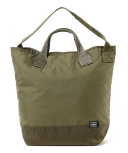 ▲KAPTAIN SUNSHINE × PORTER / Quilting Military Nylon Tote SMALL