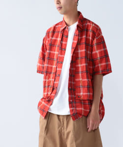 CAL O LINE / MADRAS Short Sleeve Shirt