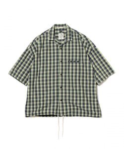 nanamica / Open Collar Wind Half Sleeve Shirt