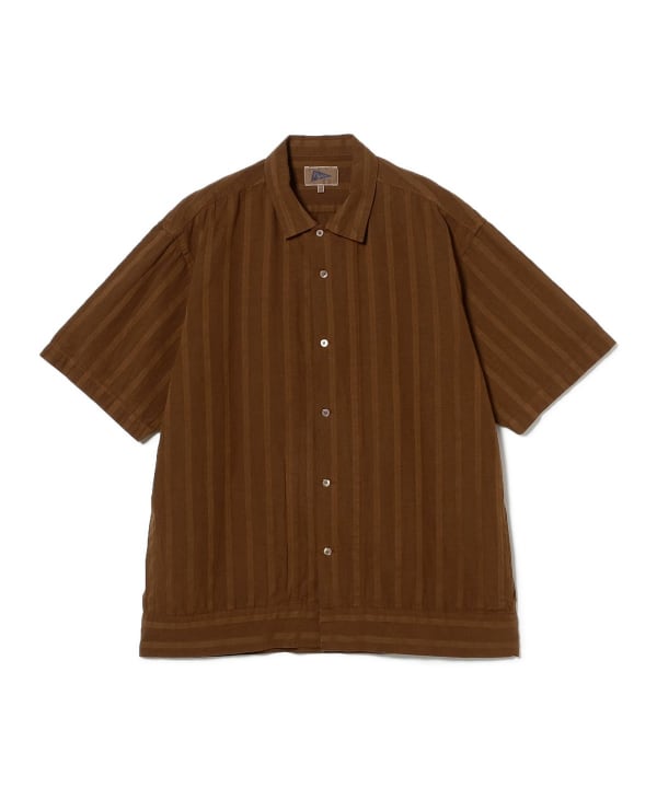 Pilgrim Surf Supplyリーフ柄　上質コットン　シャツ　ビームス Pilgrim Surf+Supply（ピルグリム サーフ+サプライ）Johnny