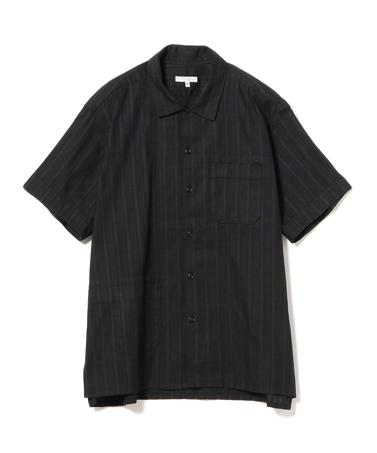 ENGINEERED GARMENTS エンジニアド ガーメンツ / Camp Shirt - Lace Stripe Jacquard シャツ・ブラウス MEN BLACK L ENGINEERED GARMENTS エンジニアド ガーメンツ / Camp Shirt - Lace Stripe Jacquard シャツ・ブラウス MEN BLACK L
