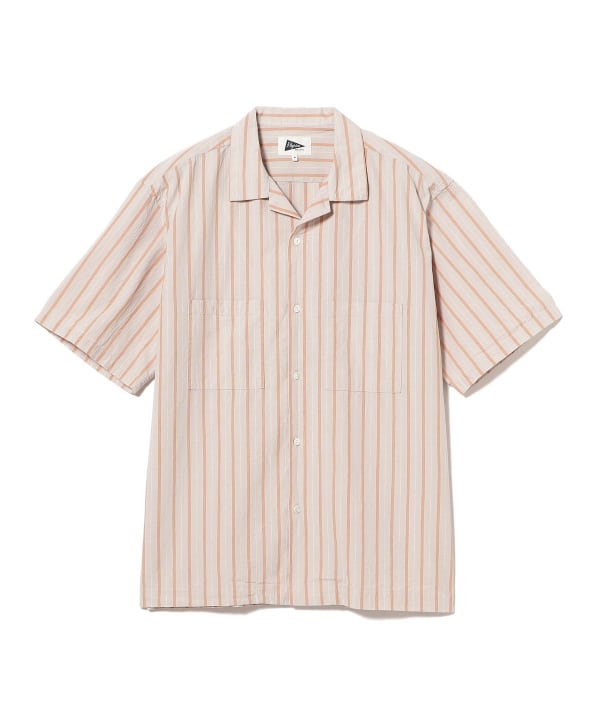 Pilgrim Surf Supplyリーフ柄　上質コットン　シャツ　ビームス Pilgrim Surf+Supply（ピルグリム サーフ+サプライ）Johnny