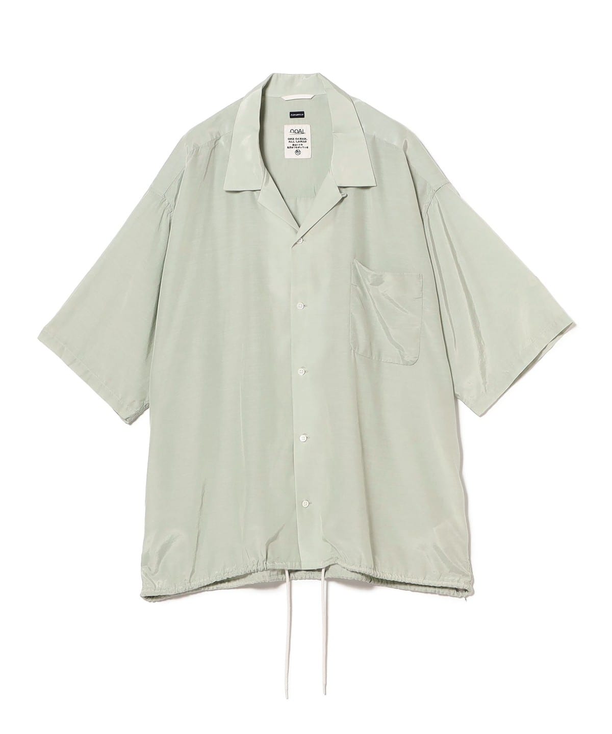nanamica ナナミカ / Open Collar Short Sleeve Shirt シャツ・ブラウス MEN Coral Green XL nanamica ナナミカ / Open Collar Short Sleeve Shirt シャツ・ブラウス MEN Coral Green XL
