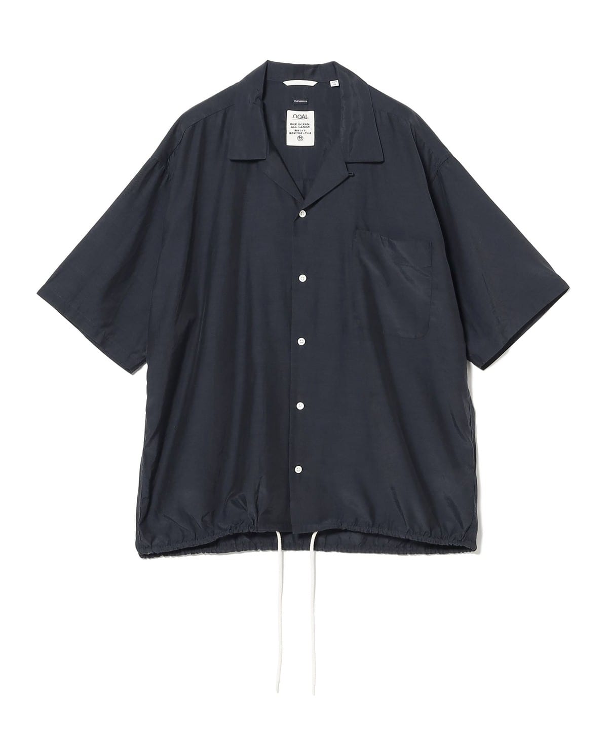 nanamica ナナミカ / Open Collar Short Sleeve Shirt シャツ・ブラウス MEN Navy L nanamica ナナミカ / Open Collar Short Sleeve Shirt シャツ・ブラウス MEN Navy L