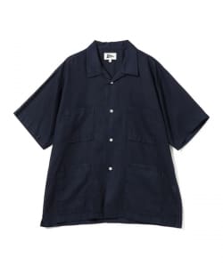Amedeo Panama Cloth Short Sleeve Shirt