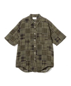 【EXCLUSIVE】CAL O LINE / Overdyed Madras check shirt