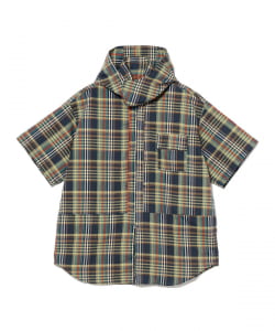 MODMNT / ZIP HOODED SHIRT