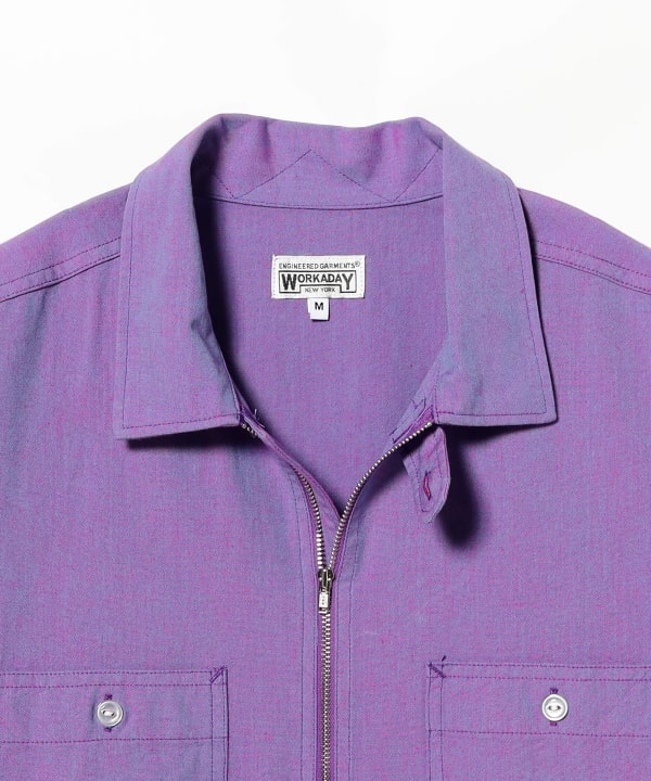 EG WORKADAY / S pinna ker Shirt - Cotton Iridescent