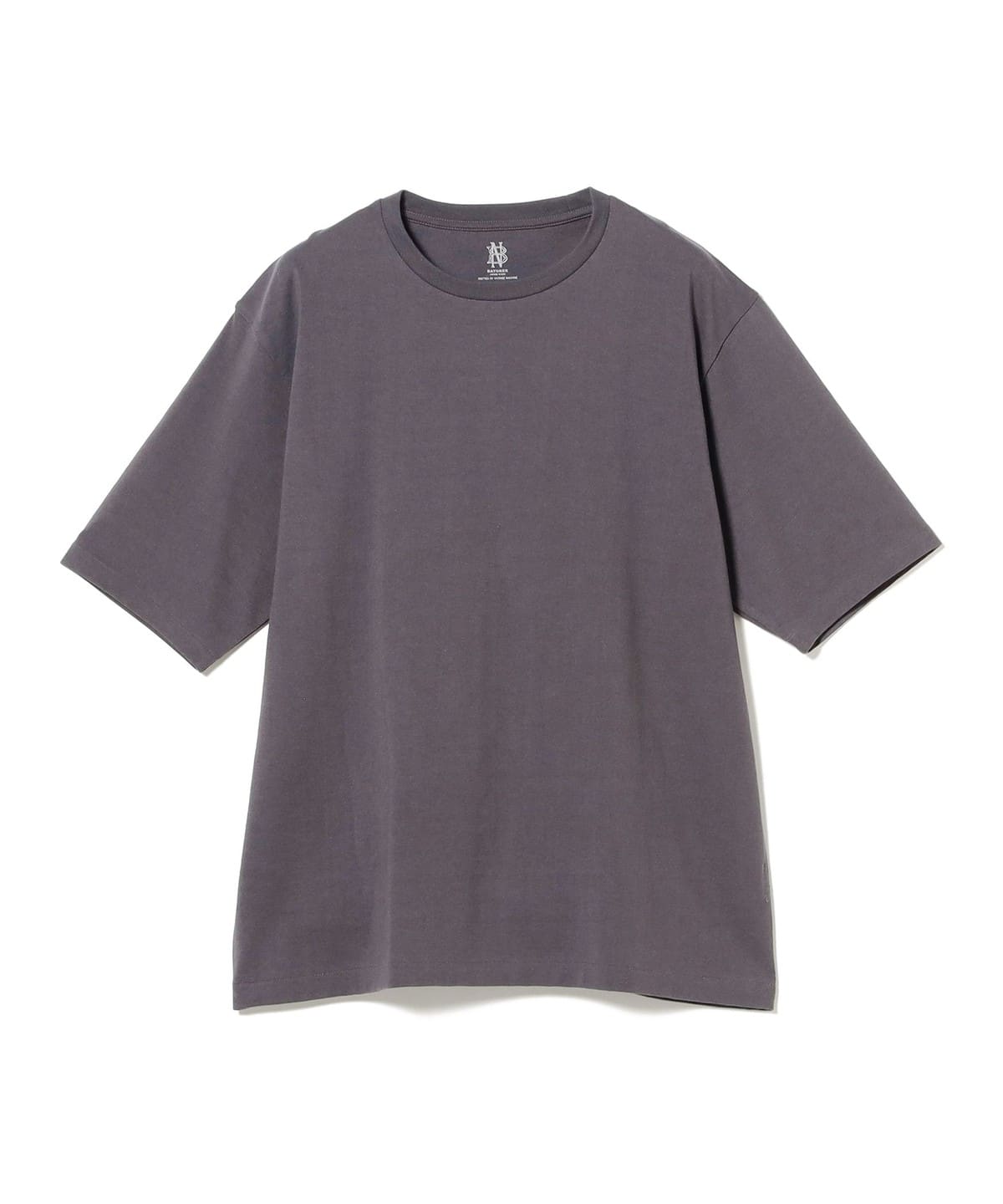 BATONER バトナー / MERIYASU T-SHIRT Tシャツ・カットソー MEN CHARCOAL NAVY WIDE L BATONER バトナー / MERIYASU T-SHIRT Tシャツ・カットソー MEN CHARCOAL NAVY WIDE L