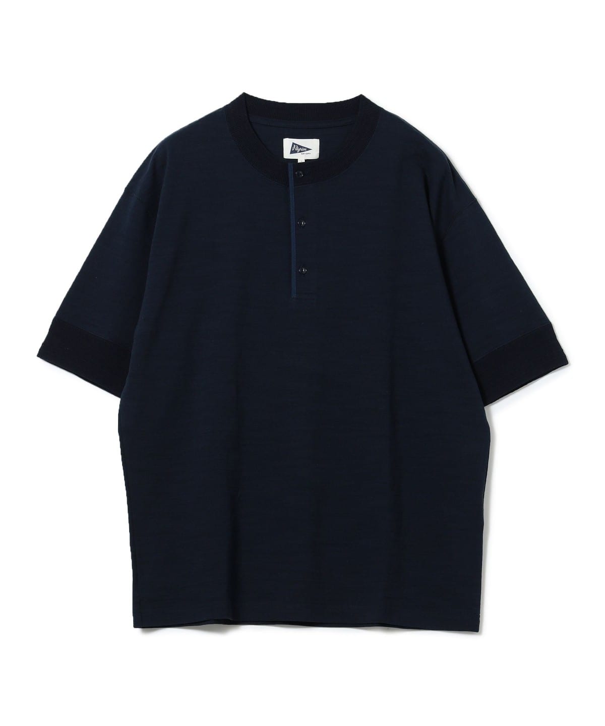 Donald Henley Tee Tシャツ・カットソー MEN DARK. NAVY S Donald Henley Tee Tシャツ・カットソー MEN DARK. NAVY S