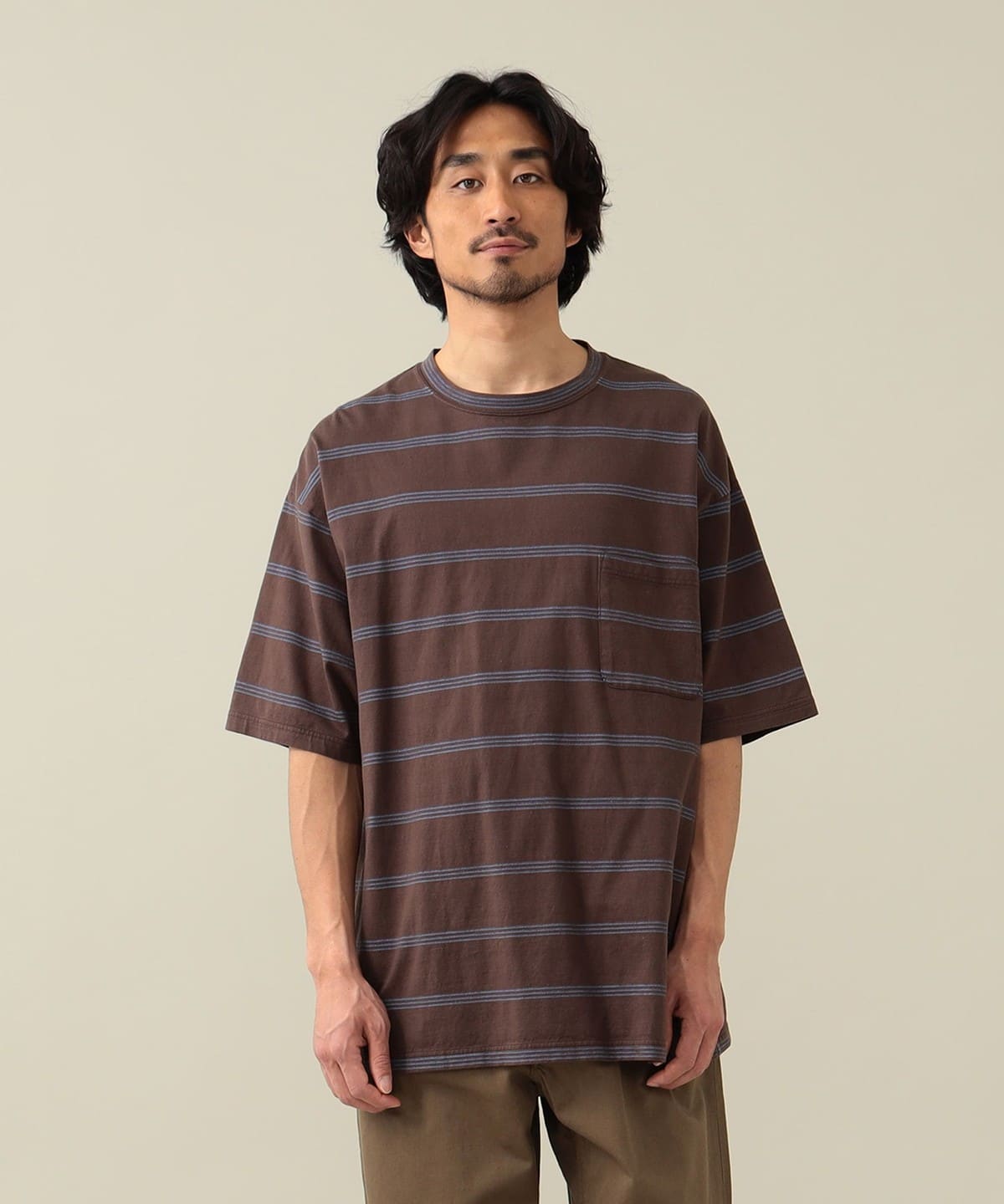 Pilgrim Surf+Supply（ピルグリム サーフ+サプライ）Mickey Stripe Tee