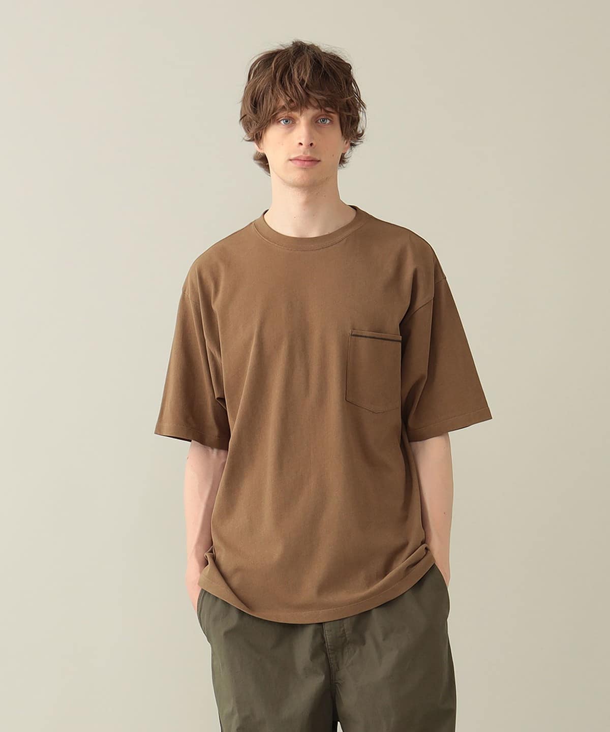 Ernesto Short Sleeve Tee Tシャツ・カットソー MEN TAUPE S Ernesto Short Sleeve Tee Tシャツ・カットソー MEN TAUPE S