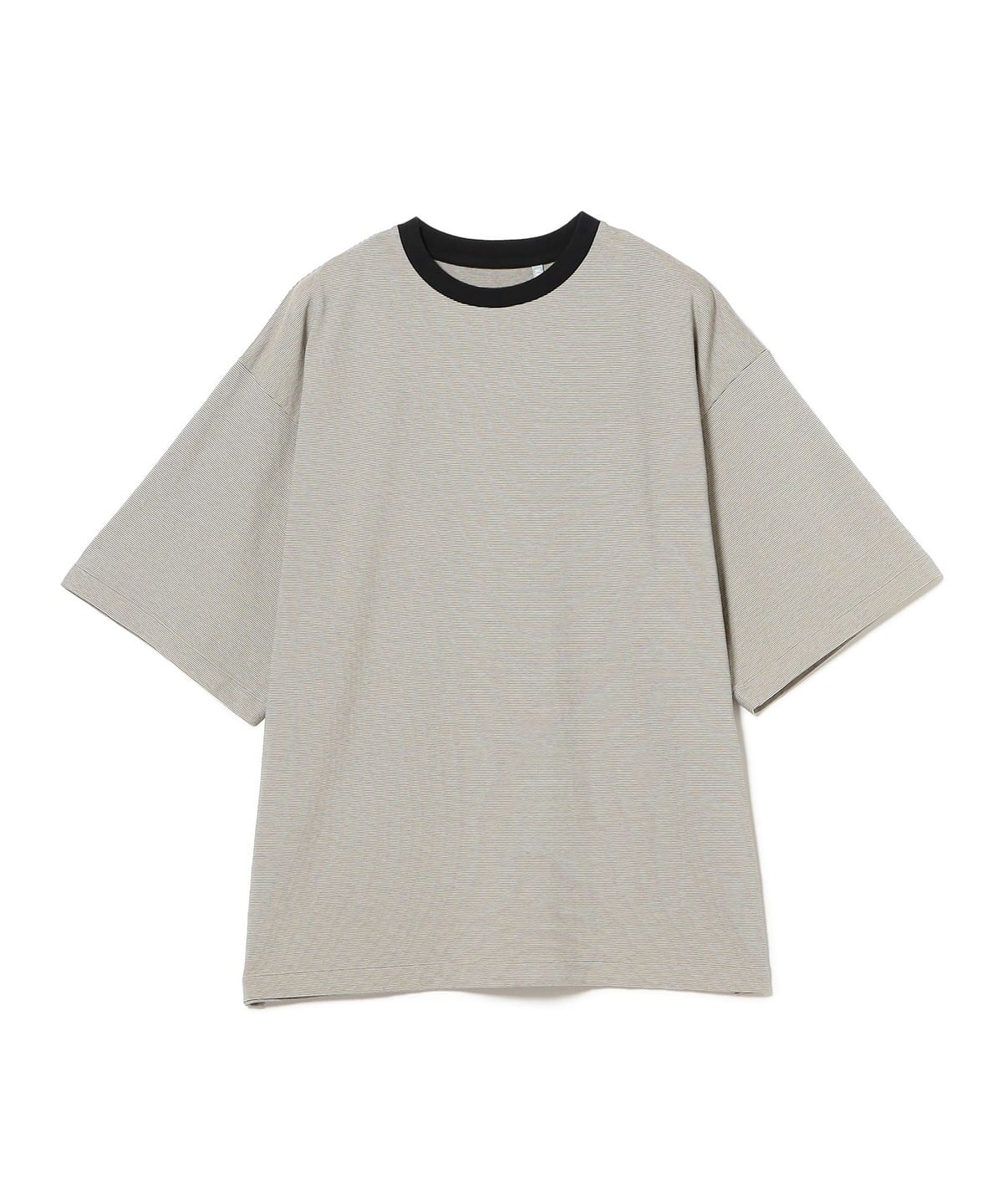 KAPTAIN SUNSHINE キャプテン サンシャイン / Hard Twisted Stripe Jersey Short Sleeve Tee Tシャツ・カットソー MEN INK BLACK PIN STRIPE 36 KAPTAIN SUNSHINE キャプテン サンシャイン / Hard Twisted Stripe Jersey Short Sleeve Tee Tシャツ・カットソー MEN INK BLACK PIN STRIPE 36