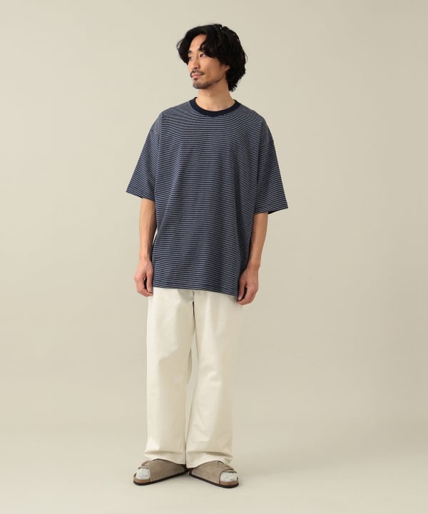 トップス Pilgrim Surf / Hawkinson Striped Crew Pilgrim Surf+Supply（ピルグリム サーフ+サプライ）【9/25再