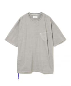 【+10%ポイントUP】【EXCLUSIVE】CAL O LINE / Pigment Dye Indian Beads pocket T