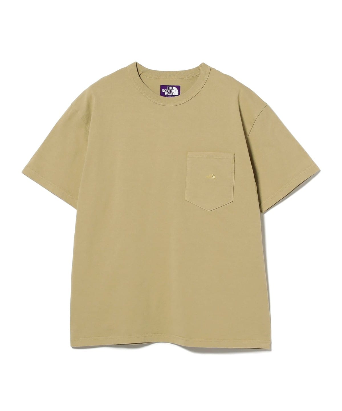 THE NORTH FACE PURPLE LABEL �U�E�m�[�X�E�t�F�C�X �p�[�v�����[�x�� / 8oz Field Pocket Tee T�V���c�E�J�b�g�\�[ MEN Light Khaki L