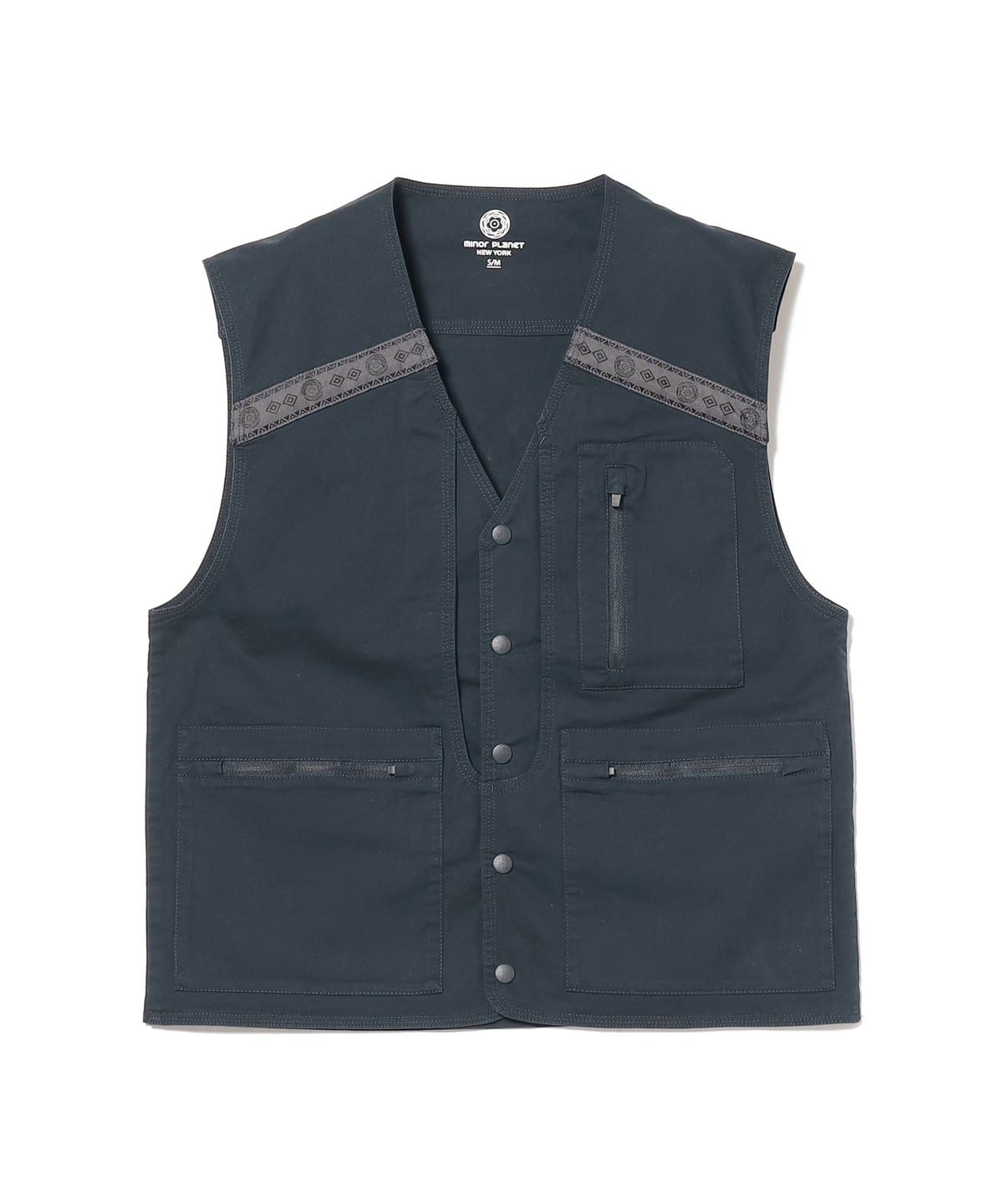 Minor Planet New York / Utility Vest Navy トップス MEN Dark Navy S/M Minor Planet New York / Utility Vest Navy トップス MEN Dark Navy S/M