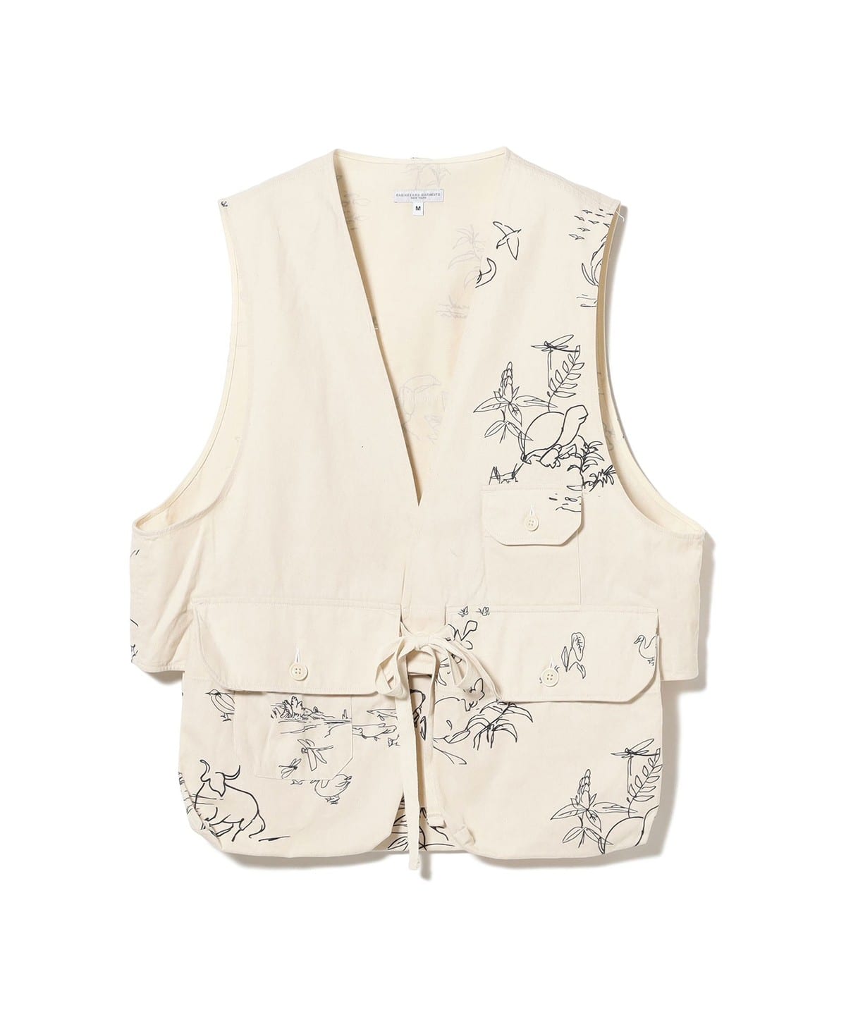 ENGINEERED GARMENTS エンジニアド ガーメンツ / Fowl Vest トップス MEN NATURAL M ENGINEERED GARMENTS エンジニアド ガーメンツ / Fowl Vest トップス MEN NATURAL M