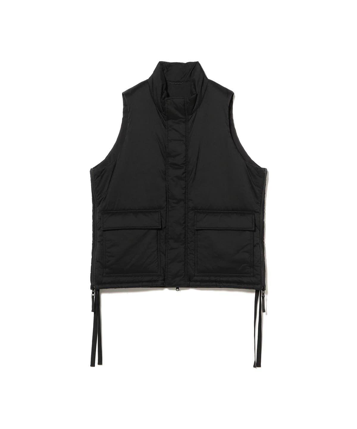 SUPPLY Nylon Puffer Vest Black サプライ ベスト Pilgrim Surf+Supply（ピルグリム サーフ+サプライ）Cale Insulated
