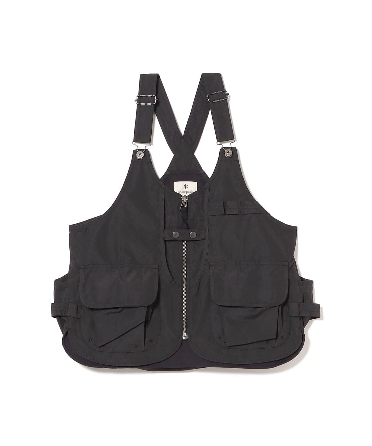 snow peak スノーピーク / TAKIBI Ripstop Vest トップス MEN BLACK L snow peak スノーピーク / TAKIBI Ripstop Vest トップス MEN BLACK L