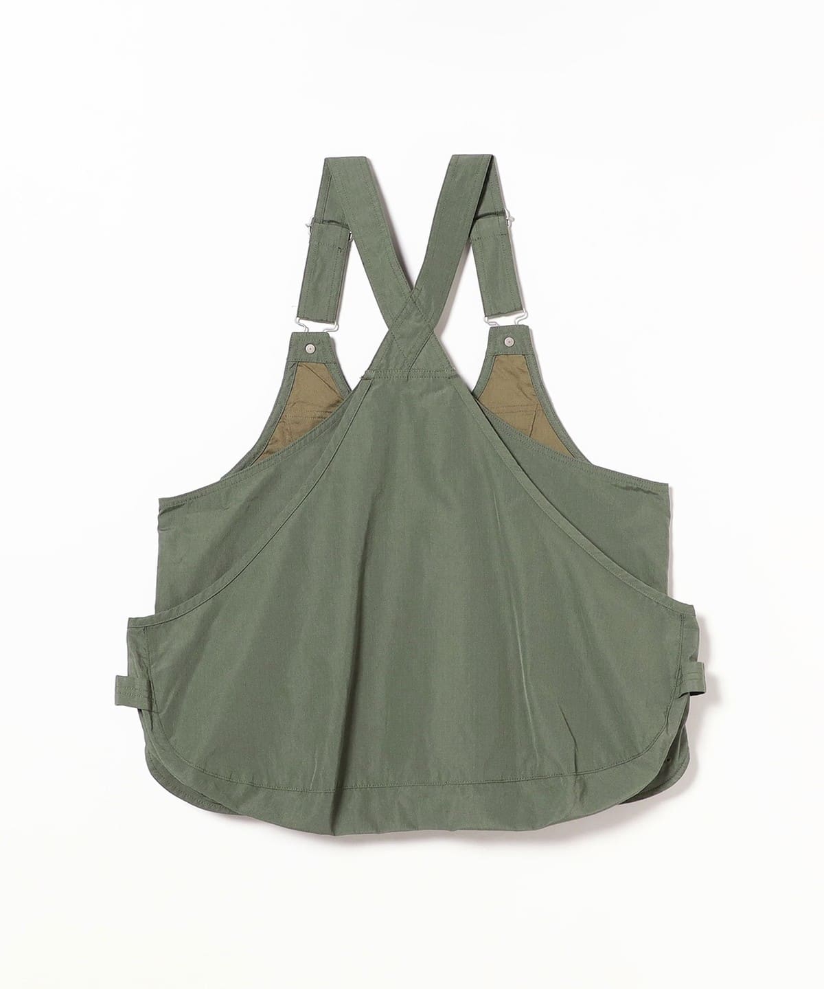 BELPER✸NYLON RIPSTOP VEST✸ナイロンベスト✸カーキ BELPER✸NYLON RIPSTOP VEST✸ナイロンベスト✸カーキ SUPER LIGHT