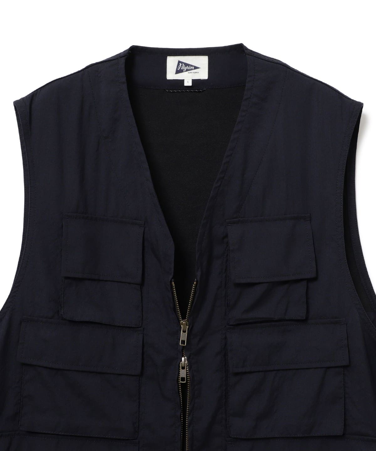 VESTネイビー漆黒の翼様 Pilgrim Surf+Supply（ピルグリム サーフ+サプライ）Adrian Tropical