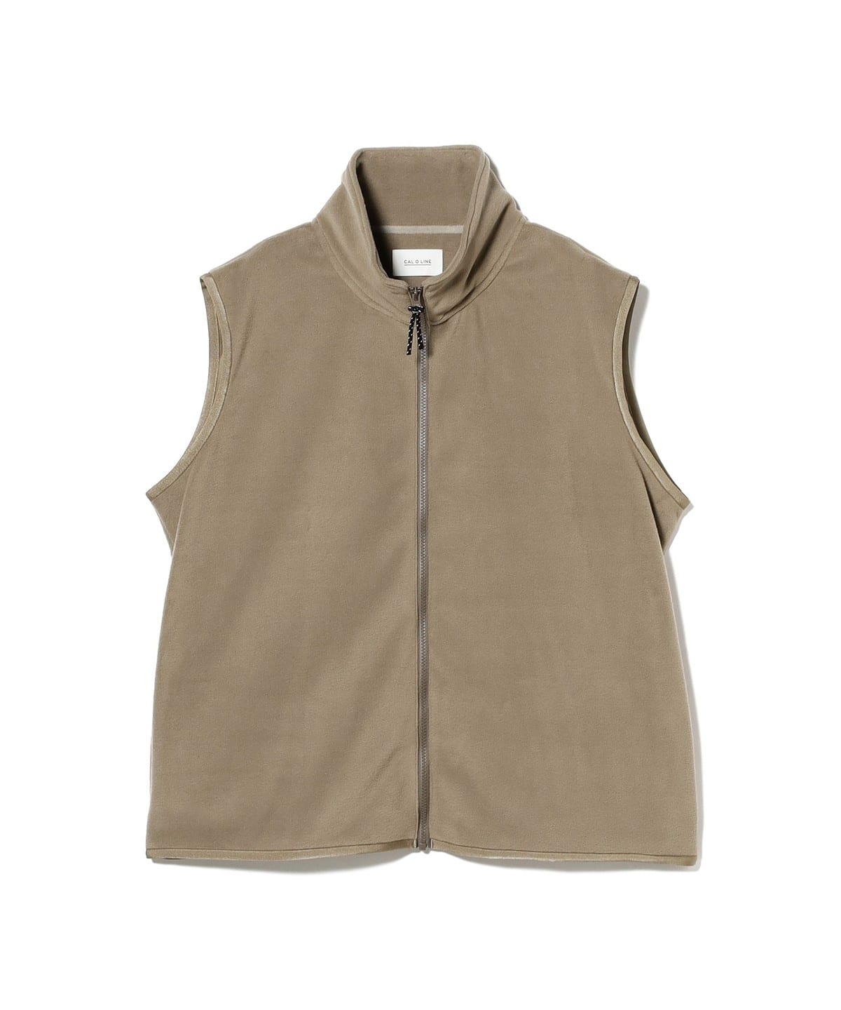 【EXCLUSIVE】CAL O LINE キャル・オー・ライン / Pillow Fleece Vest ブルゾン MEN TAUPE S 【EXCLUSIVE】CAL O LINE キャル・オー・ライン / Pillow Fleece Vest ブルゾン MEN TAUPE S
