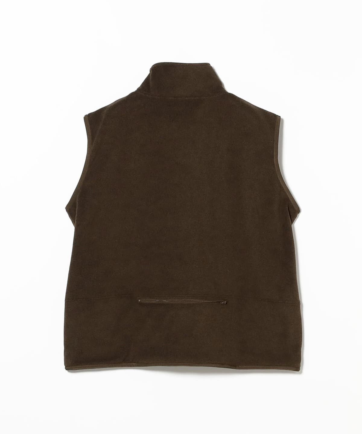 CAL O LINE x Pilgrim Surf+Supply キャルオーライン ピルグリム サーフ+サプライ 22AW 別注 日本製 PILLOW VEST フリースジップベスト CL222-PG01 L YELLOW ジレ トップス【中古】【CAL O LINE × Pilgrim Surf+Supply】 CAL O LINE - CAL O LINE x Pilgrim Surf+Supply キャルオーライン