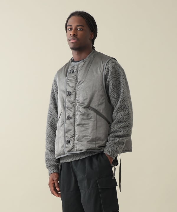 【+10%ポイントUP】Damien Insulated Vest Model : H185 (cm)　Size : L