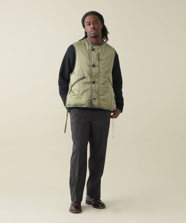 【+10%ポイントUP】Damien Insulated Vest Model : H185 (cm)　Size : L