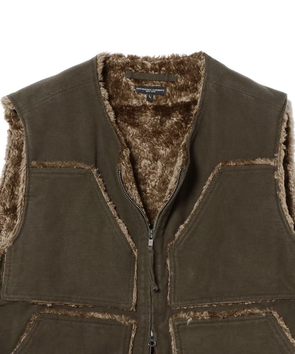 ENGINEERED GARMENTS / Over Vest - Cotton Moleskin