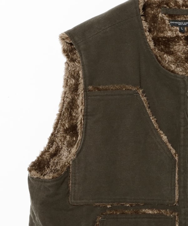 ENGINEERED GARMENTS / Over Vest - Cotton Moleskin