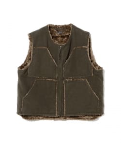 ENGINEERED GARMENTS / Over Vest - Cotton Moleskin