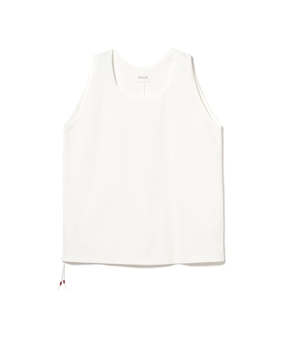 【EXCLUSIVE】CAL O LINE キャル・オー・ライン / Indian Beads Tank top Tシャツ・カットソー MEN WHITE XL 【EXCLUSIVE】CAL O LINE キャル・オー・ライン / Indian Beads Tank top Tシャツ・カットソー MEN WHITE XL