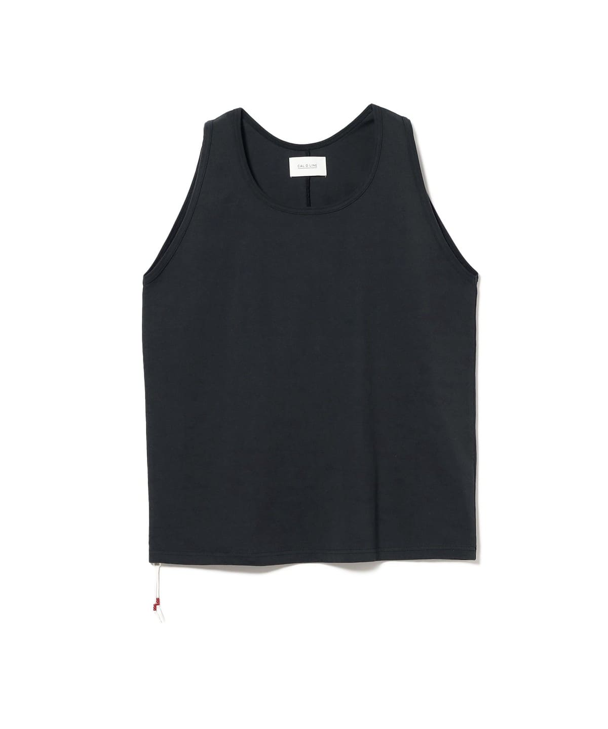 【EXCLUSIVE】CAL O LINE キャル・オー・ライン / Indian Beads Tank top Tシャツ・カットソー MEN SUMI BLACK M 【EXCLUSIVE】CAL O LINE キャル・オー・ライン / Indian Beads Tank top Tシャツ・カットソー MEN SUMI BLACK M
